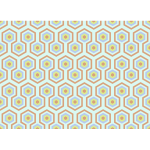 Hexagonal pattern in color