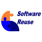 Software reuse sign vector illustration